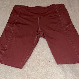 Lululemon Fast and Free 6” Short in Dusty Rose